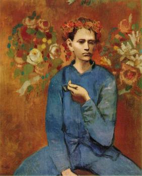 Pablo Picasso : boy with a pipe